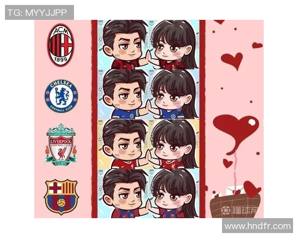 双人头像展现足球明星女性魅力与风采的艺术创作